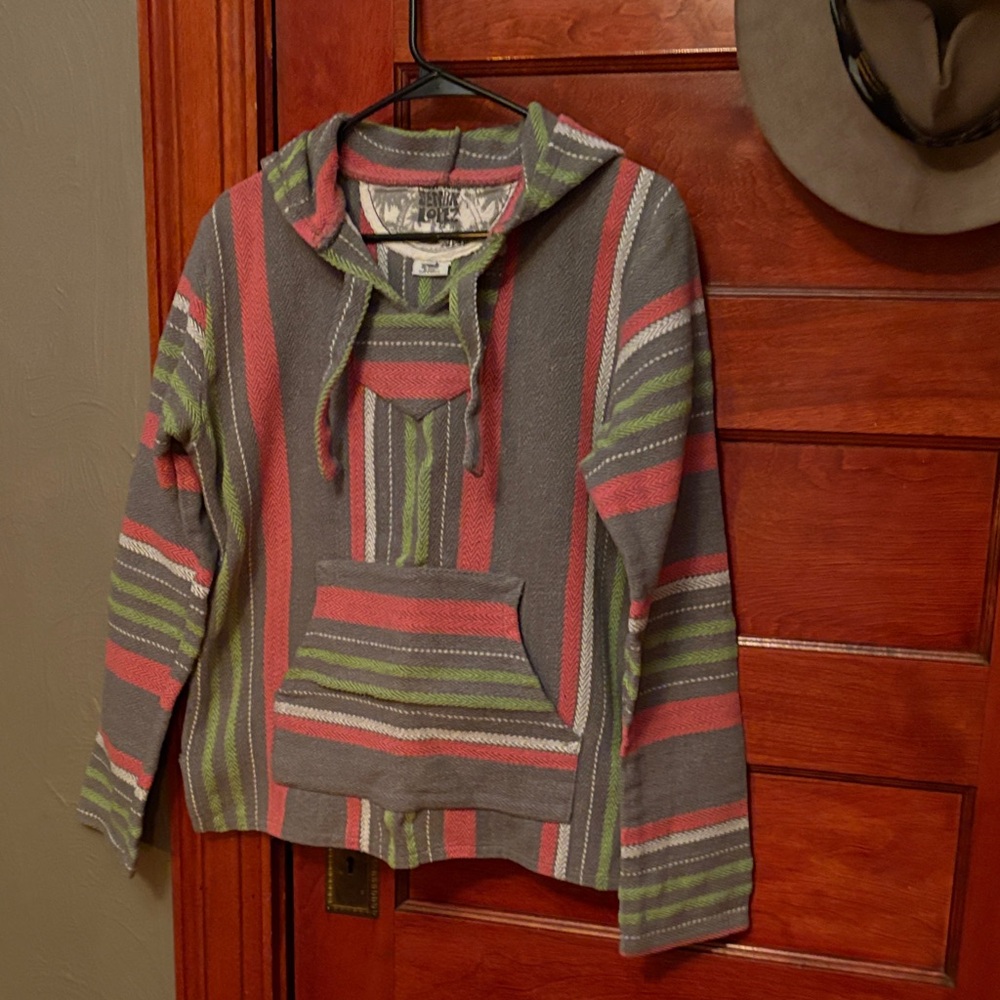 Senor Lopez Baja Hoodie Adult Small/kids XL